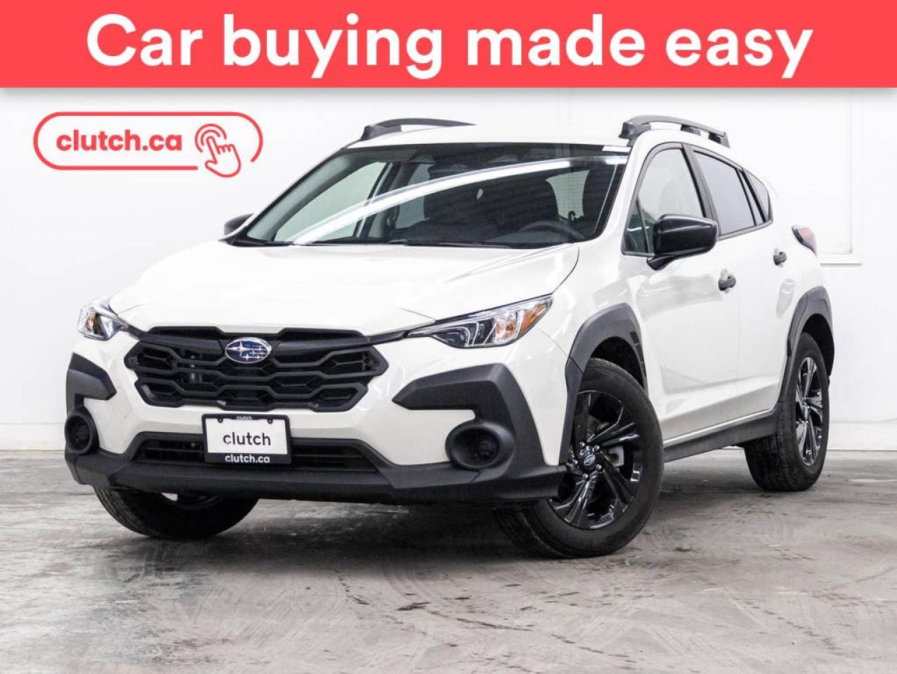 Used 2024 Subaru XV Crosstrek Convenience AWD w/ Apple CarPlay & Android Auto, Rearview Cam, Heated Front Seats for sale in Toronto, ON