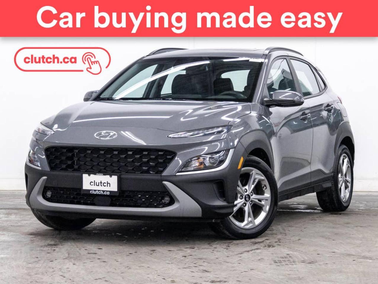 Used 2022 Hyundai KONA Preferred AWD w/ Sun & Leather Pkg w/Apple CarPlay & Android Auto, Heated Front Seats, Backup Cam for sale in Toronto, ON
