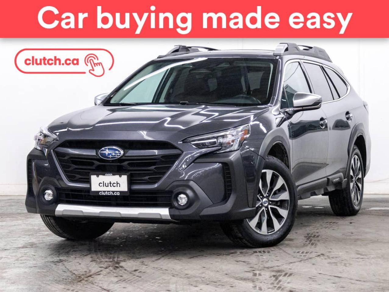 Used 2023 Subaru Outback Premier XT AWD w/Apple CarPlay & Android Auto, Heated Front Seats, Backup Cam for sale in Toronto, ON