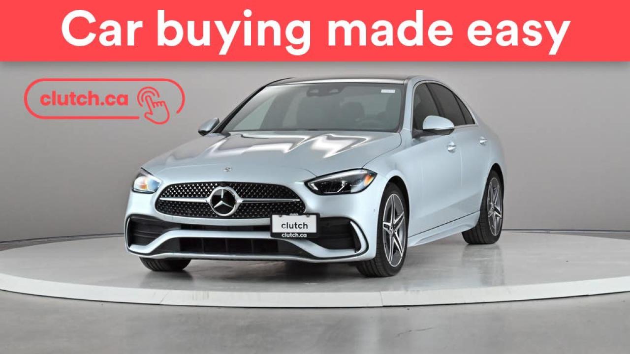 Used 2024 Mercedes-Benz C-Class C 300 4Matic AWD w/ Apple CarPlay, Heated Front Seats, Rearview Cam for sale in Toronto, ON