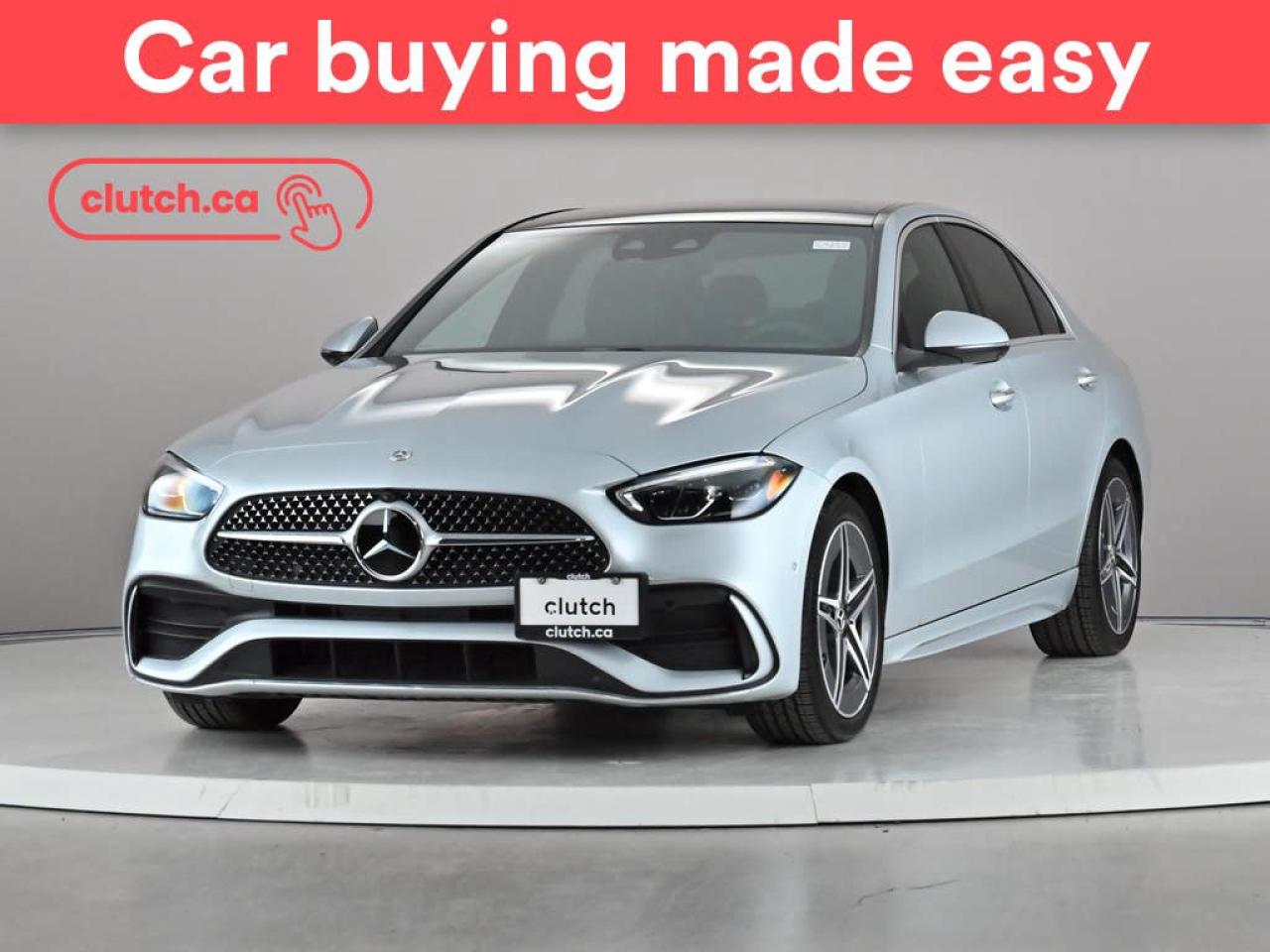 Used 2024 Mercedes-Benz C-Class C 300 4Matic AWD w/ Apple CarPlay, Heated Front Seats, Rearview Cam for sale in Toronto, ON