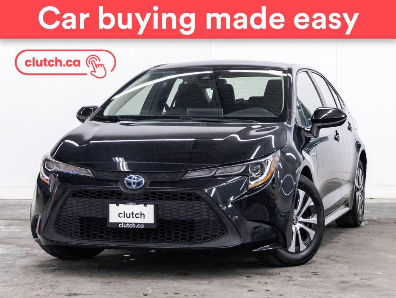 Used 2021 Toyota Corolla Hybrid Base w/ Apple CarPlay & Android Auto, Front Heated Seats, Rearview Cam for sale in Toronto, ON
