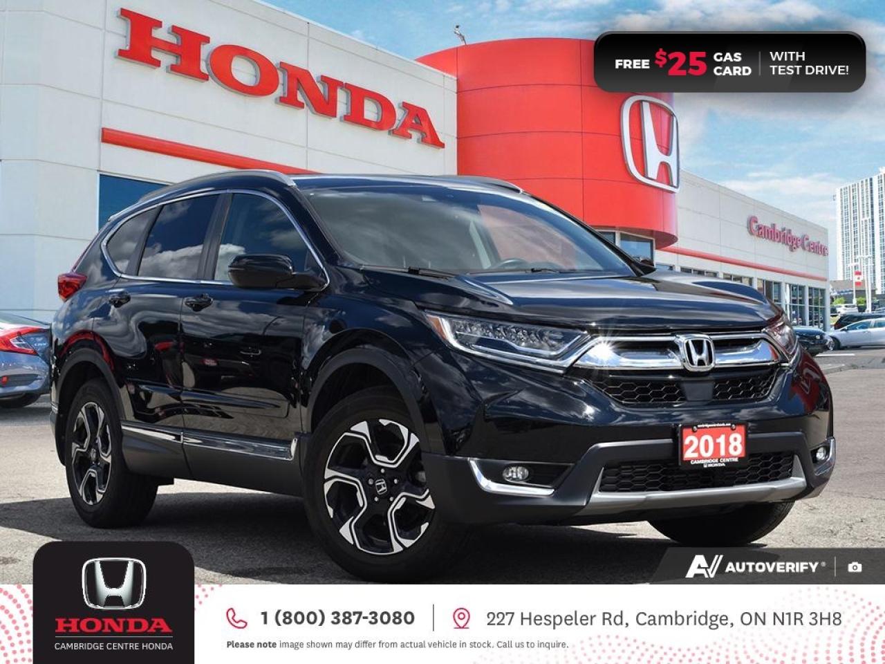 Used 2018 Honda CR-V Touring POWER SUNROOF | APPLE CARPLAY™/ANDROID AUTO™ | GPS NAVIGATION for sale in Cambridge, ON