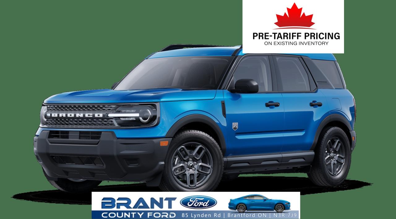 New 2025 Ford Bronco Sport Big Bend for sale in Brantford, ON