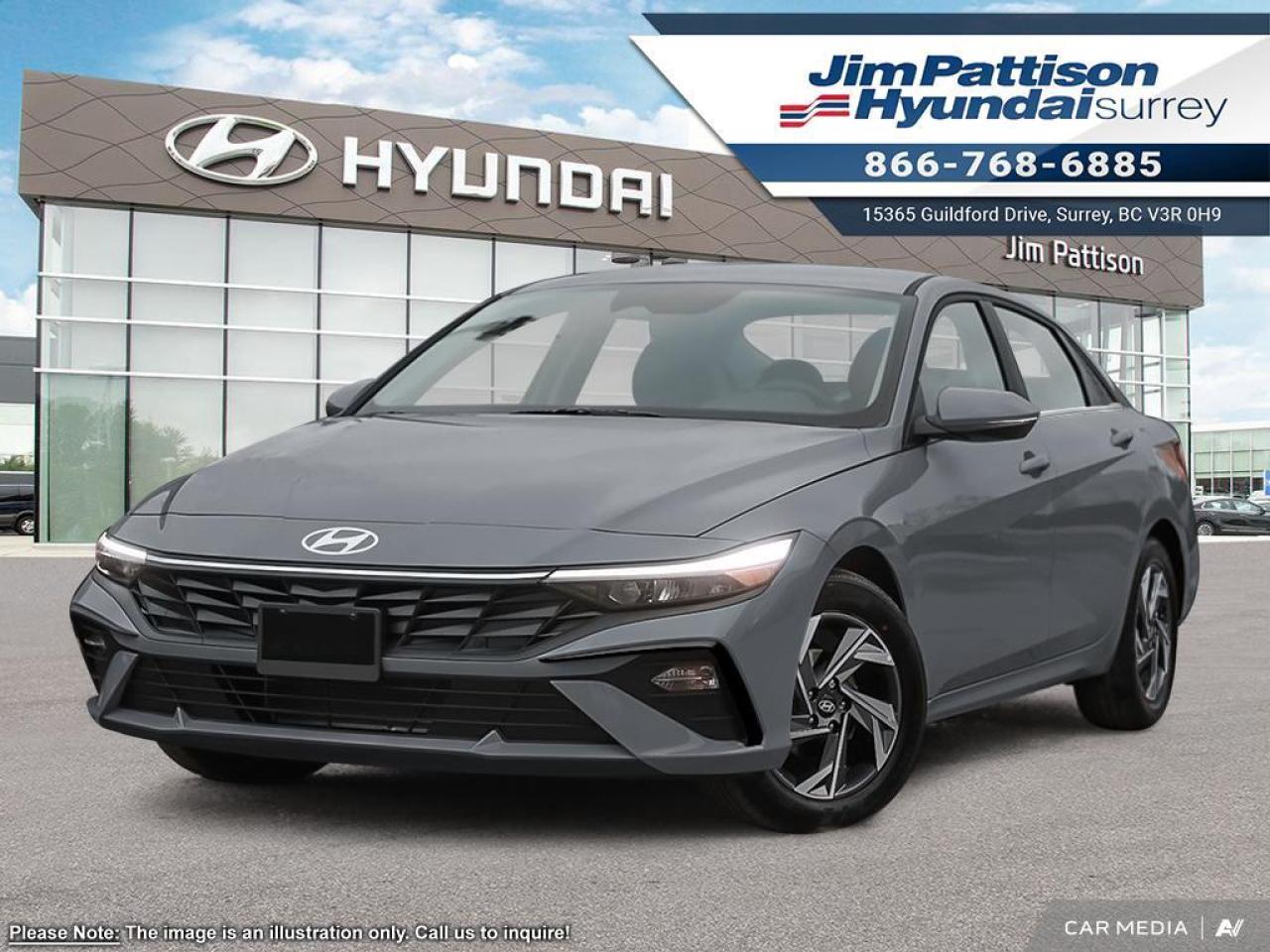 New 2025 Hyundai Elantra Hybrid Luxury DCT for sale in Surrey, BC