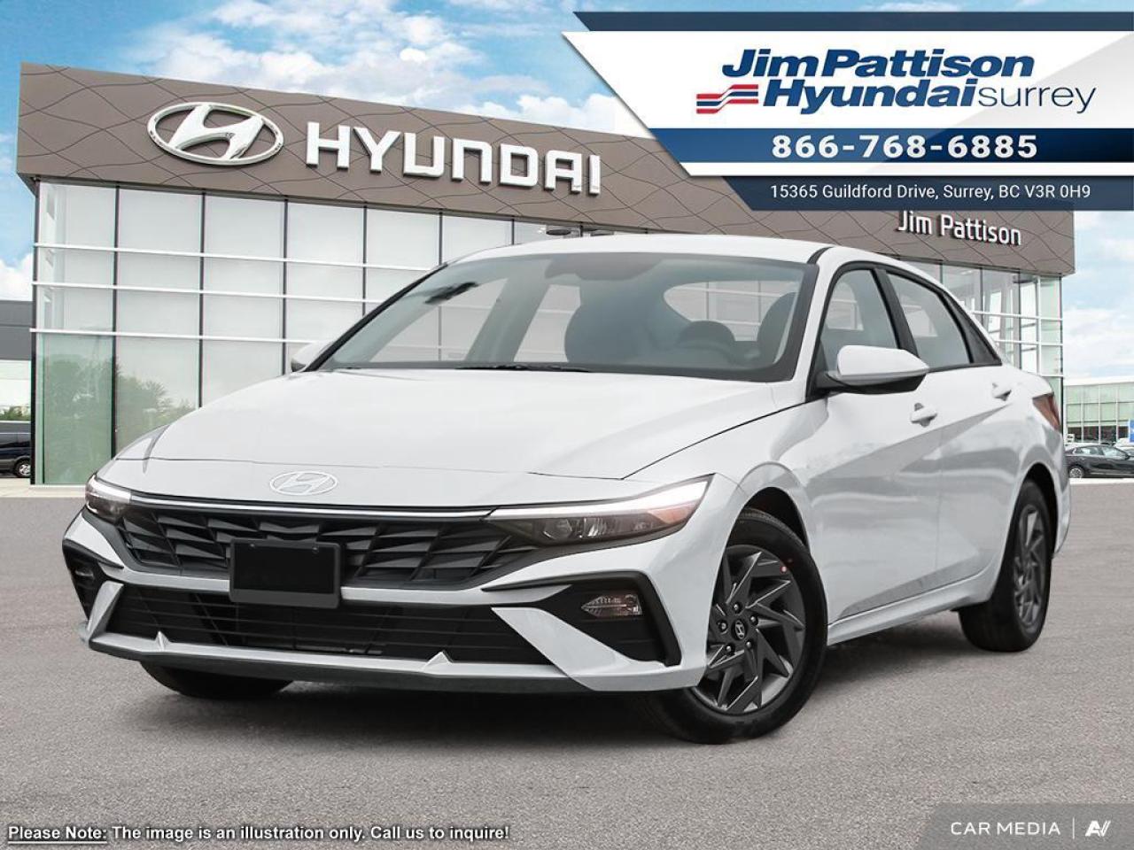 New 2025 Hyundai Elantra Preferred IVT for sale in Surrey, BC