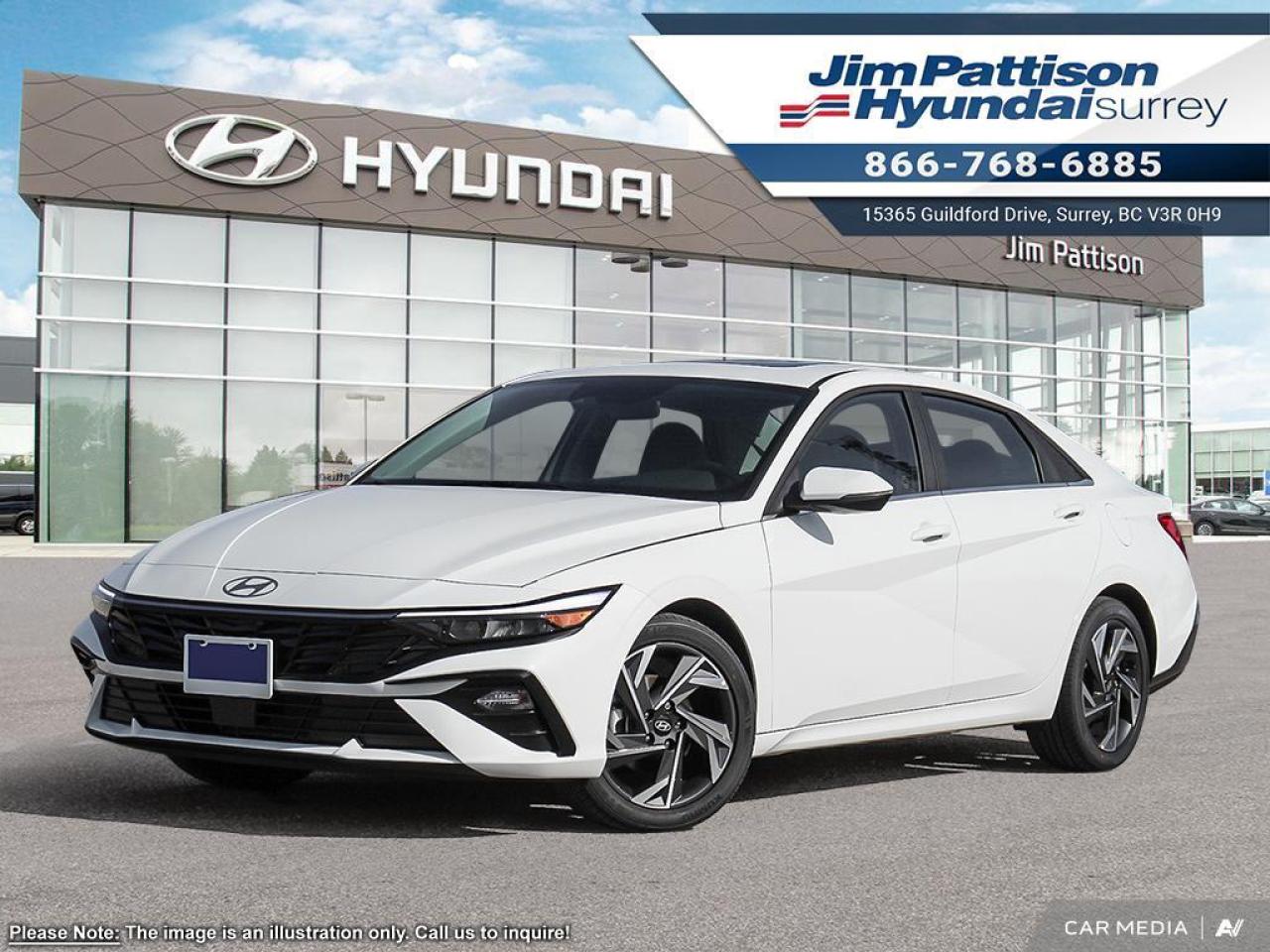 New 2025 Hyundai Elantra Hybrid Luxury DCT for sale in Surrey, BC