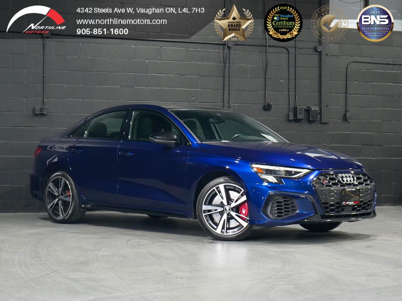 Used 2022 Audi S3 Sedan Progressiv 2.0 TFSI quattro for sale in Vaughan, ON