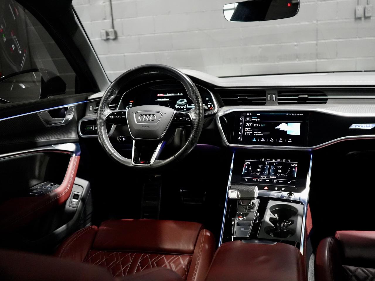 2021 Audi S6 Sedan HUD/360 CAM/21 IN RIM/B&0/CARBON FIEBR/NO ACCIDENT Photo