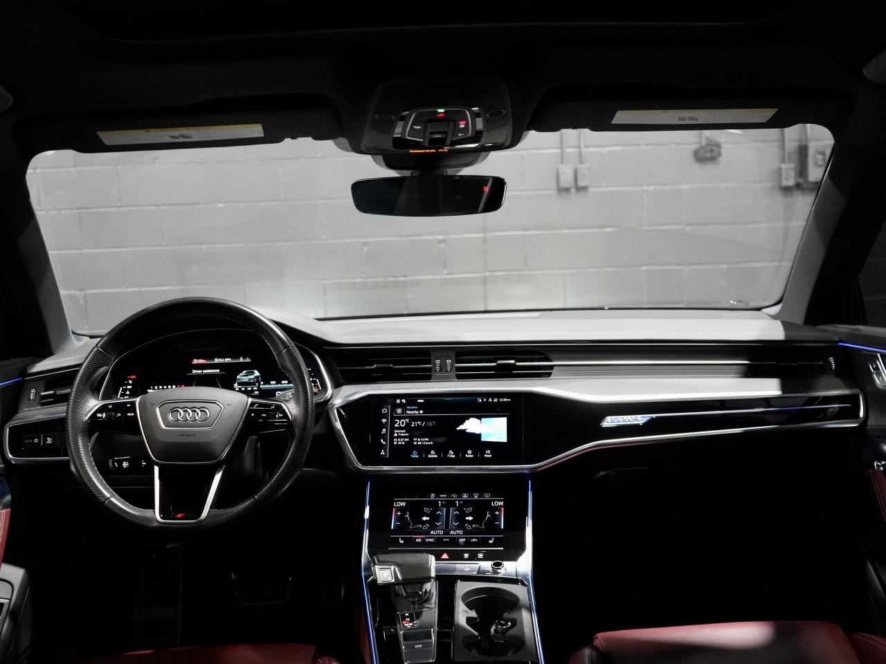 2021 Audi S6 Sedan HUD/360 CAM/21 IN RIM/B&0/CARBON FIEBR/NO ACCIDENT Photo