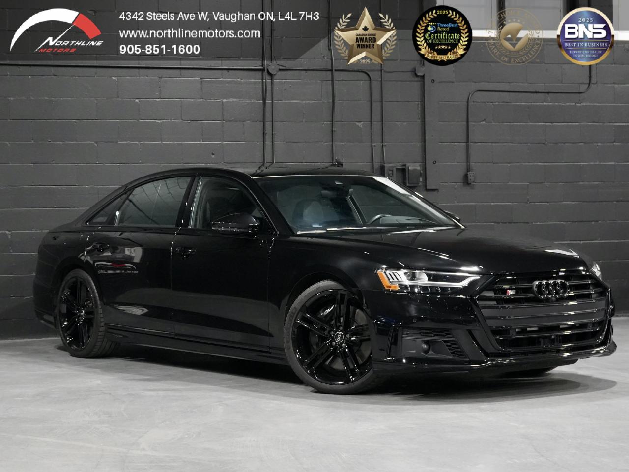Used 2021 Audi S8 HUD/CARBON FIBER/BANG&O/PANO/360 CAM/NO ACCIDENT for sale in Vaughan, ON