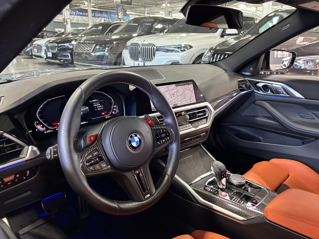 2023 BMW M4 Competition Coupe|XDRIVE|AWD|CARBONROOF|ORANGESEAT - Photo #16