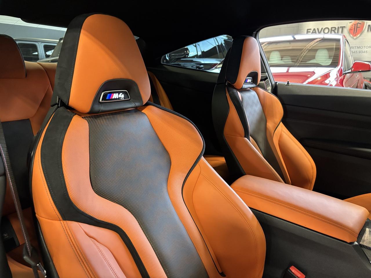 2023 BMW M4 Competition Coupe|XDRIVE|AWD|CARBONROOF|ORANGESEAT - Photo #22