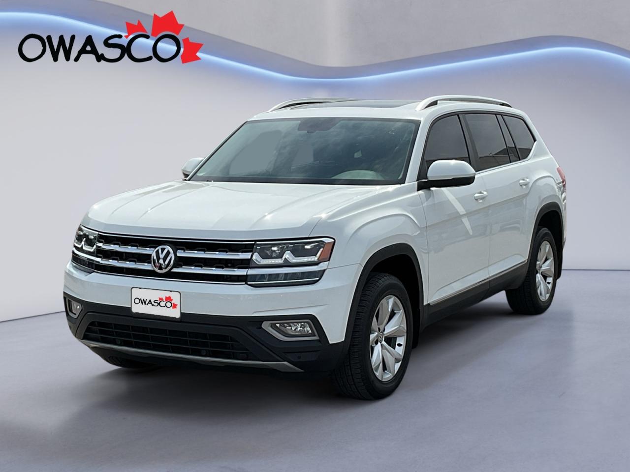 Used 2018 Volkswagen Atlas 3.6L Captain's Chair Pkg! Sunroof! Certified! for sale in Whitby, ON