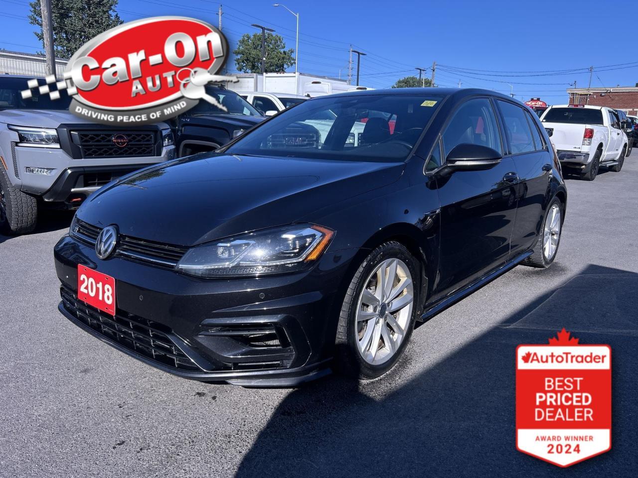 Used 2018 Volkswagen Golf R AUTOMATIC | AWD | 292HP | HTD LEATHER | CARPLAY for sale in Ottawa, ON