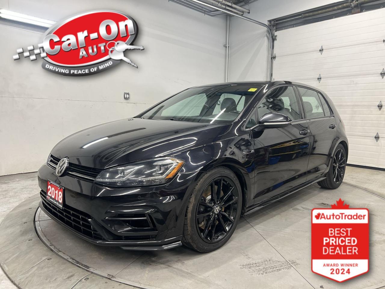 Used 2018 Volkswagen Golf R AUTOMATIC | AWD | 292HP | HTD LEATHER | CARPLAY for sale in Ottawa, ON