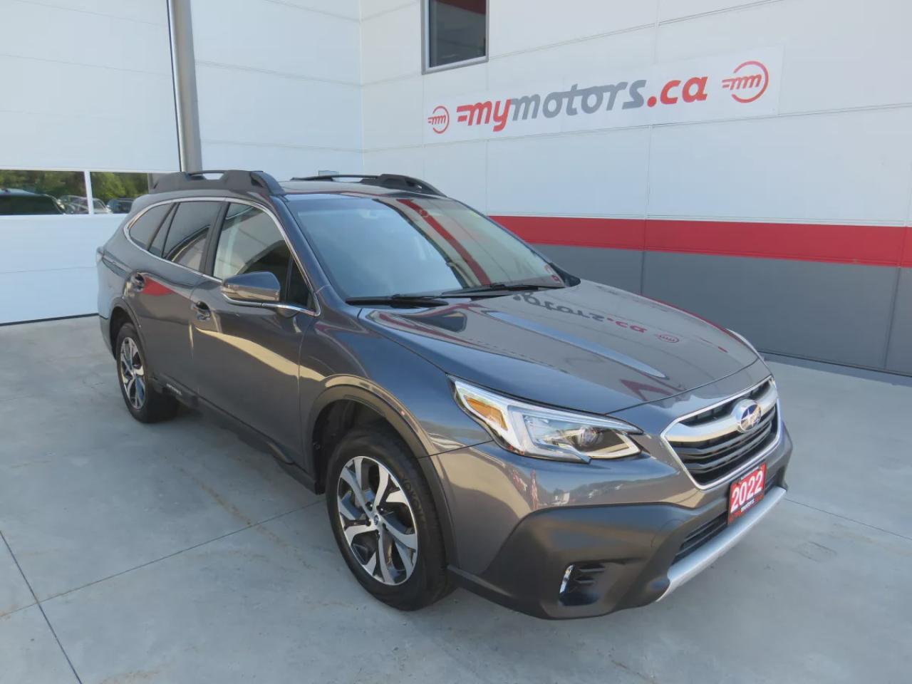 Used 2022 Subaru Outback Limited (**CLEAN TITLE/NO ACCIDENTS!!*SAFETY/CERTIFIED!!**AWD**ALLOY RIMS**EYESIGHT**LEATHER**NAVIGATION**SUNROOF**HARMAN/KARDON SOUND SYSTEM**REVERSE CAMERA**PUSH BUTTON START**POWER SEATS**DIGITAL TOUCHSCREEN**HEATED SEATS/STEERING WHEEL**POWER TAILGATE for sale in Tillsonburg, ON