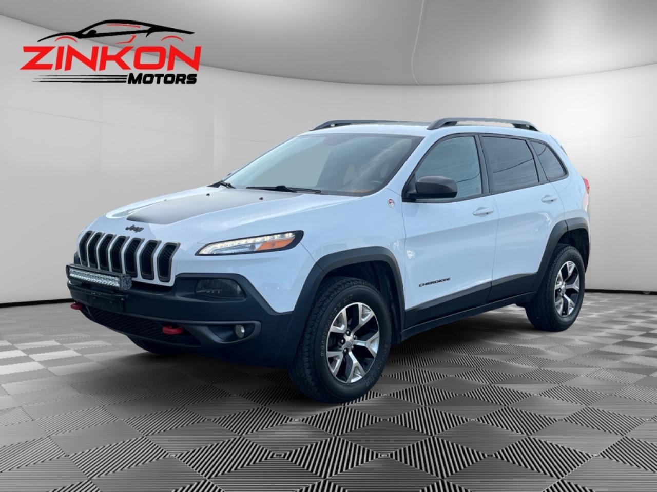 Used 2016 Jeep Cherokee TRAILHAWK |V6|4X4|LEATHER|NAVI|BACK-UP CAM|REMOTE STARTER| for sale in Pickering, ON