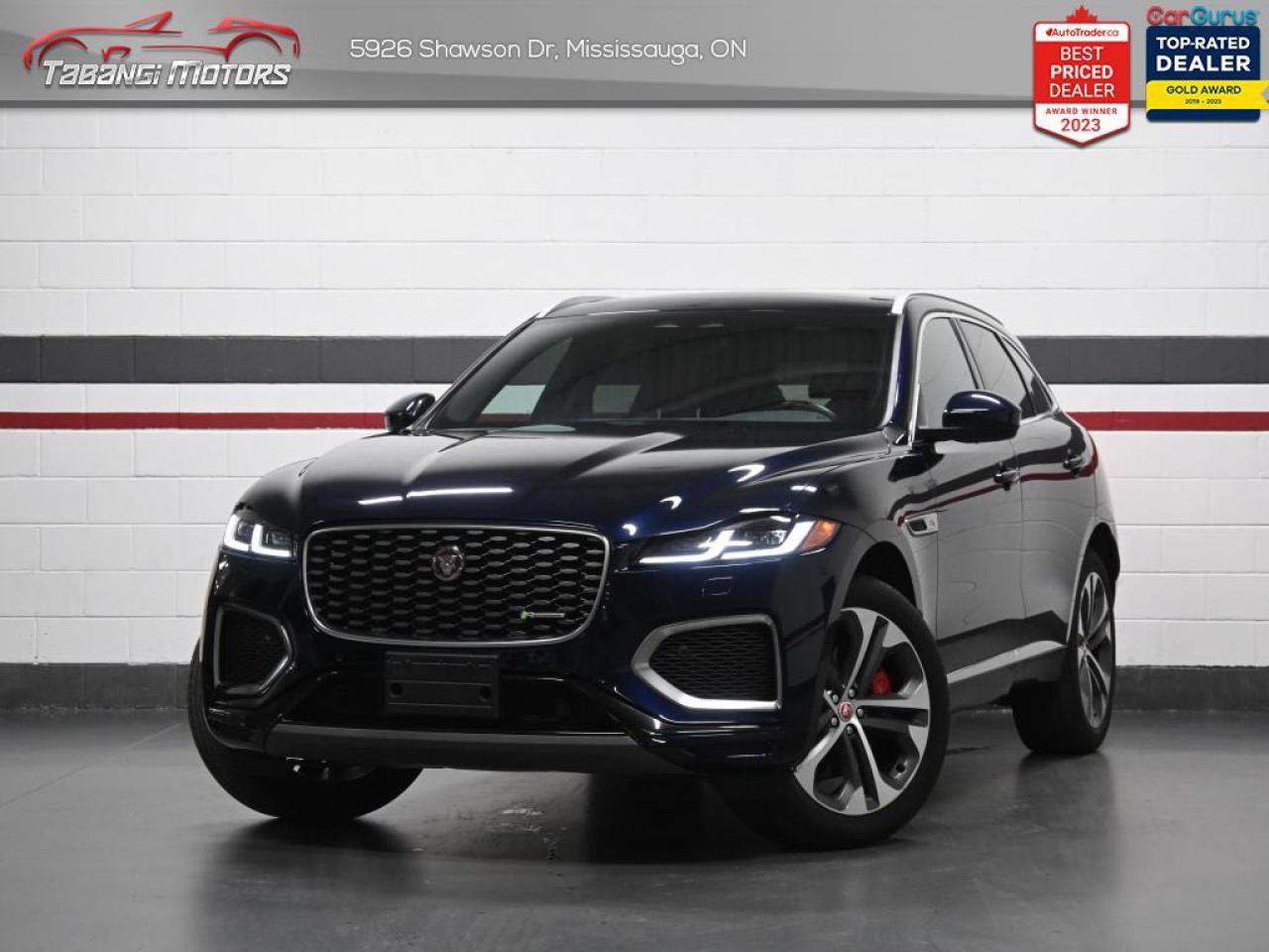 Used 2023 Jaguar F-PACE P400 R-Dynamic  No Accident Brown Leather MERIDIAN Ambient Light Navigation Panoramic Roof for sale in Mississauga, ON