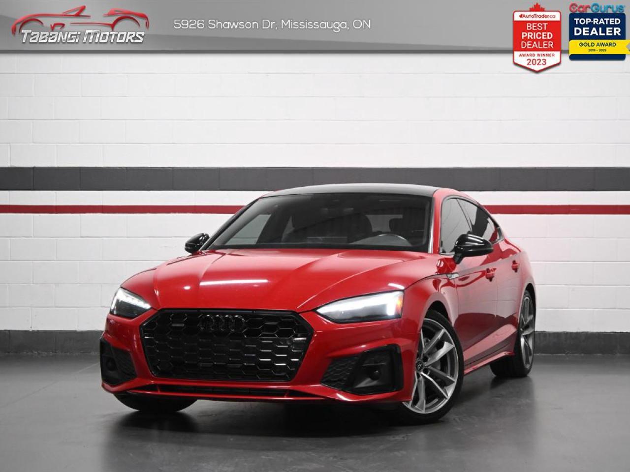 Used 2021 Audi A5 Sportback Progressiv  S-Line Sport No Accident Digital Dash Navigation Sunroof for sale in Mississauga, ON