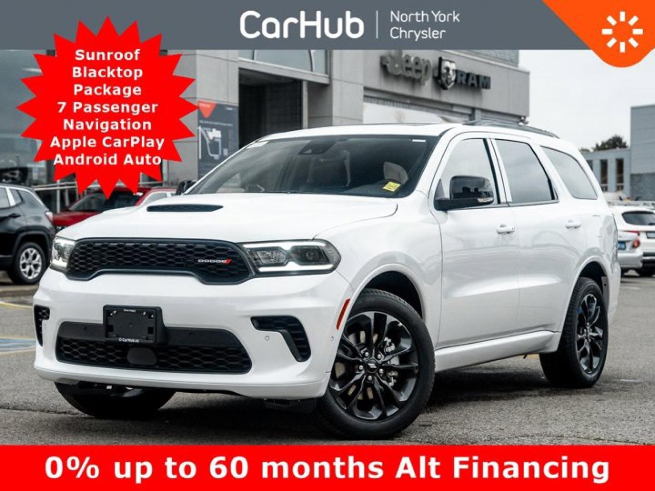 2026 Dodge Durango GT AWD Plus Sunroof Blacktop Package 7 Passenger Navigation Photo0