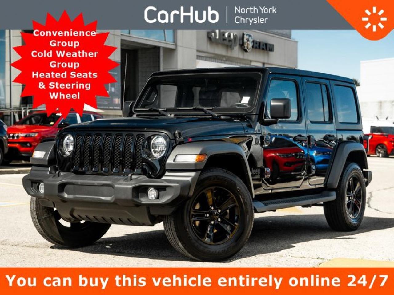 Used 2023 Jeep Wrangler Sport Altitude 4x4 Convenience Group Cold Weather Group for sale in Thornhill, ON