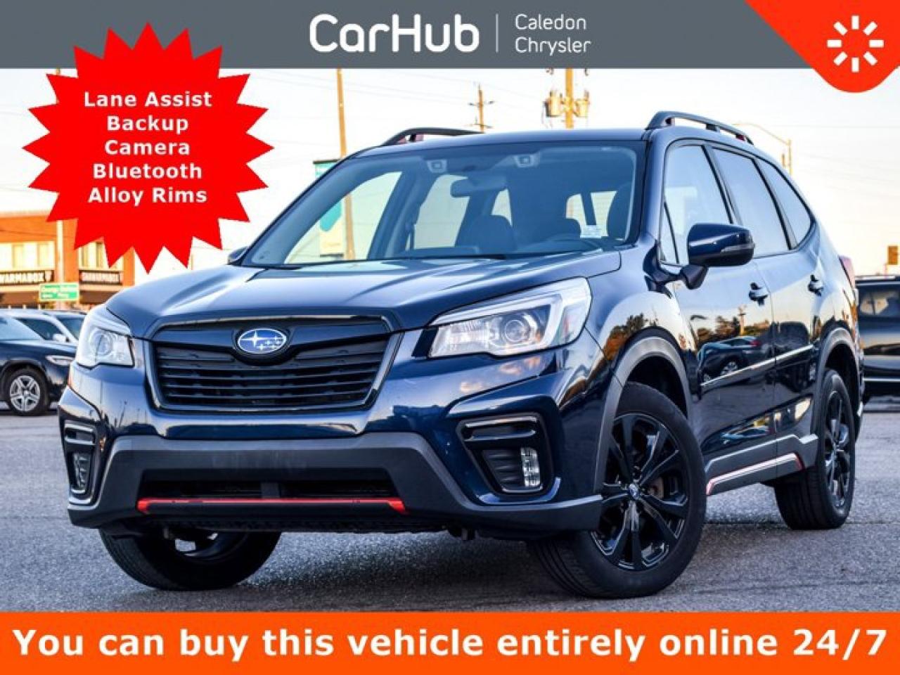 Used 2019 Subaru Forester Sport AWD Sunroof Blind Spot Heated Frt Seats Black Alloy Rims for sale in Bolton, ON