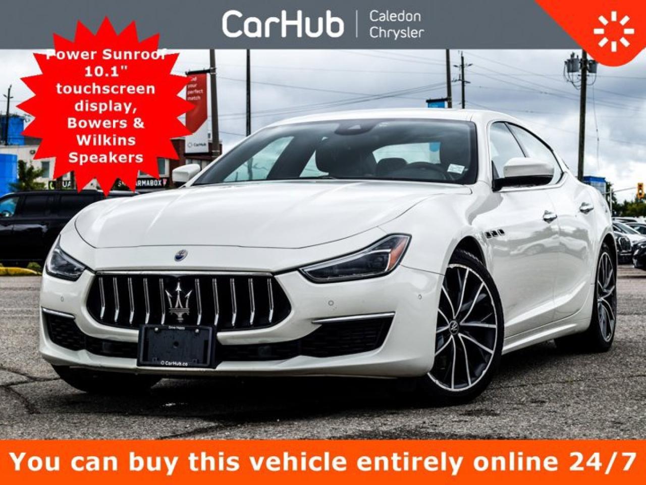 Used 2021 Maserati Ghibli S Q4 GranLusso AWD 424 HP Sunroof Zegna Silk & Leather for sale in Bolton, ON