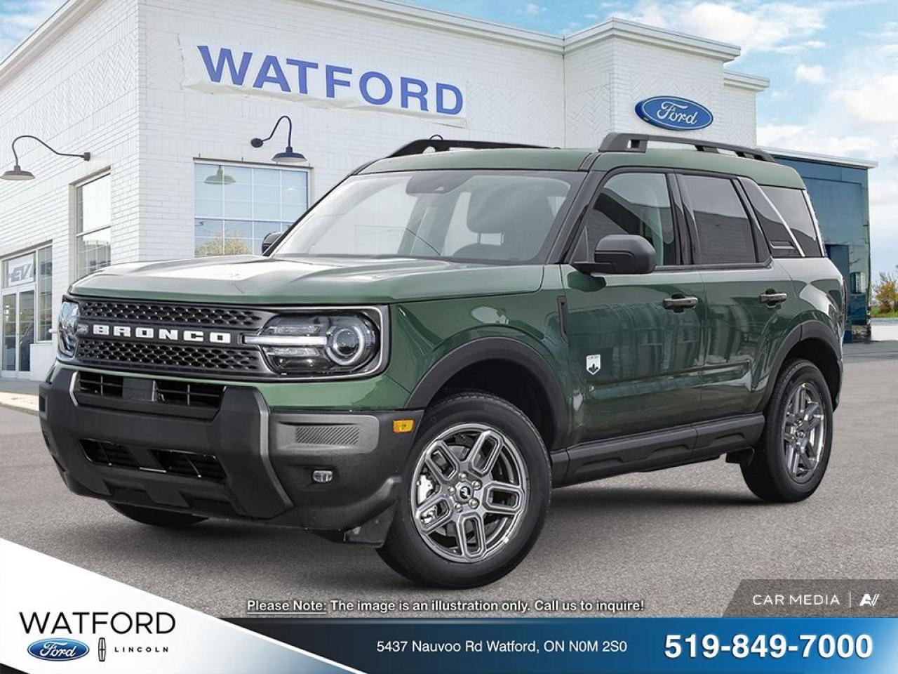New 2025 Ford Bronco Sport Big Bend for sale in Watford, ON