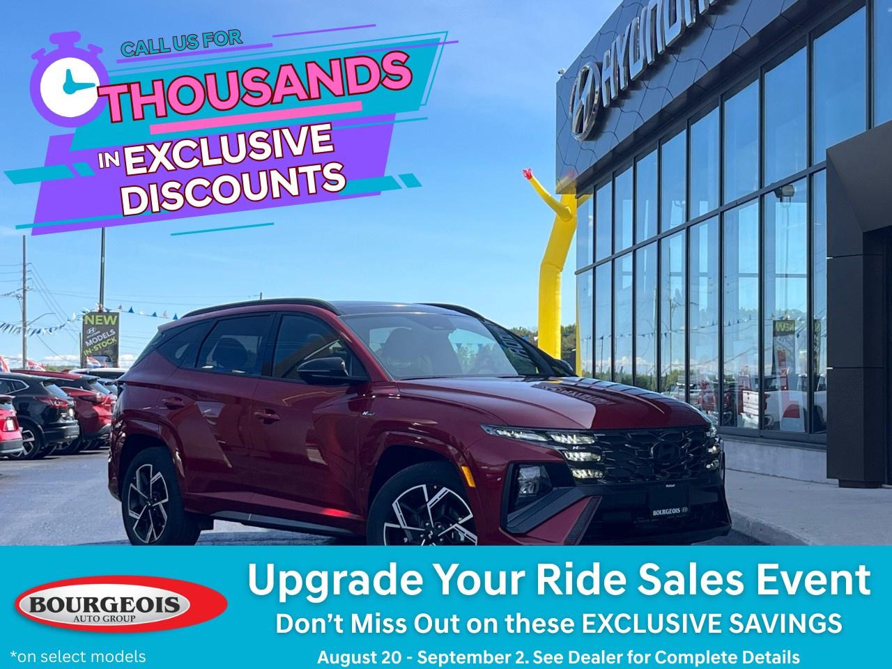 New 2025 Hyundai Tucson Hybrid N-Line AWD for sale in Midland, ON