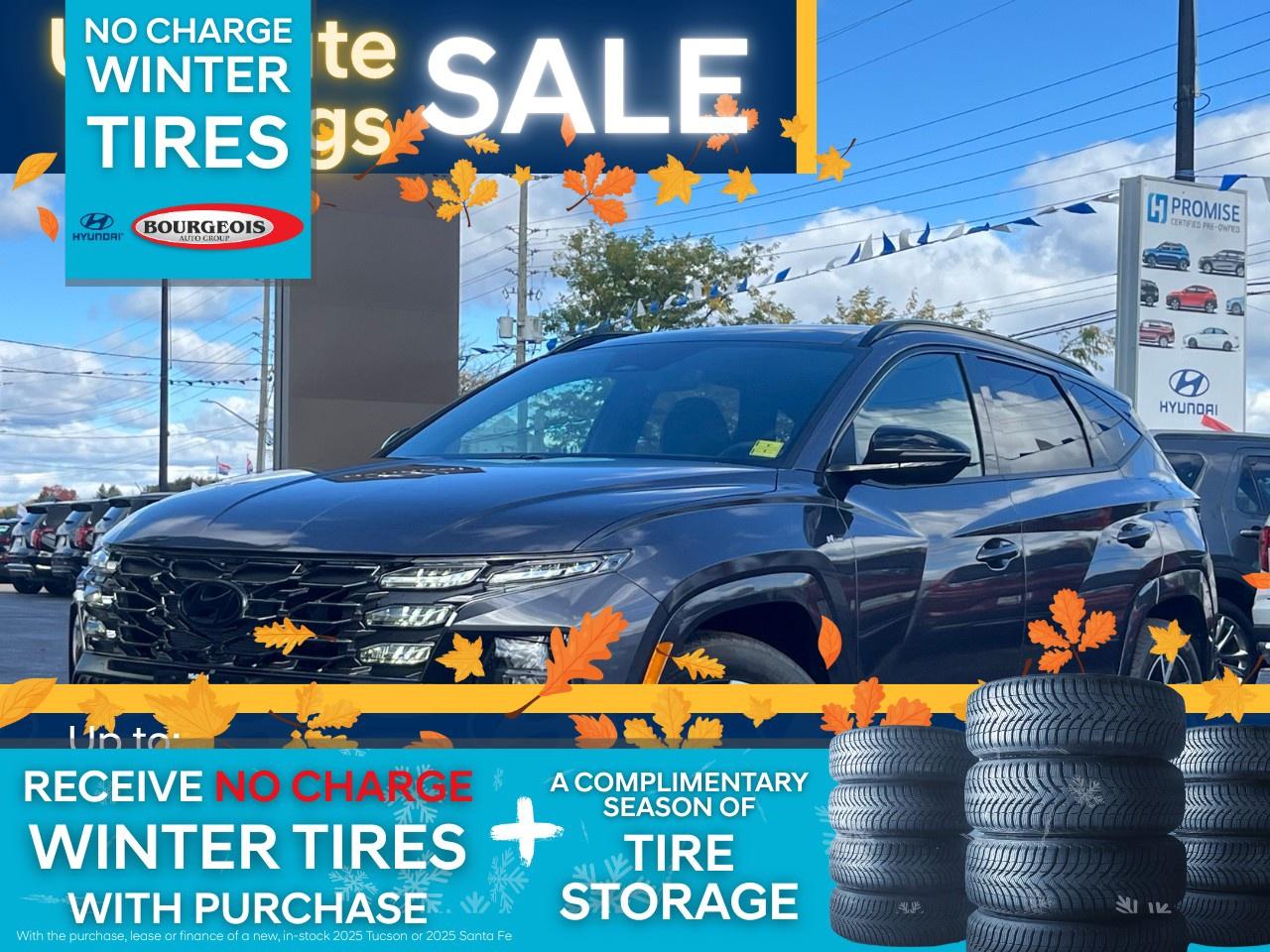 New 2025 Hyundai Tucson Hybrid N-Line AWD for sale in Midland, ON