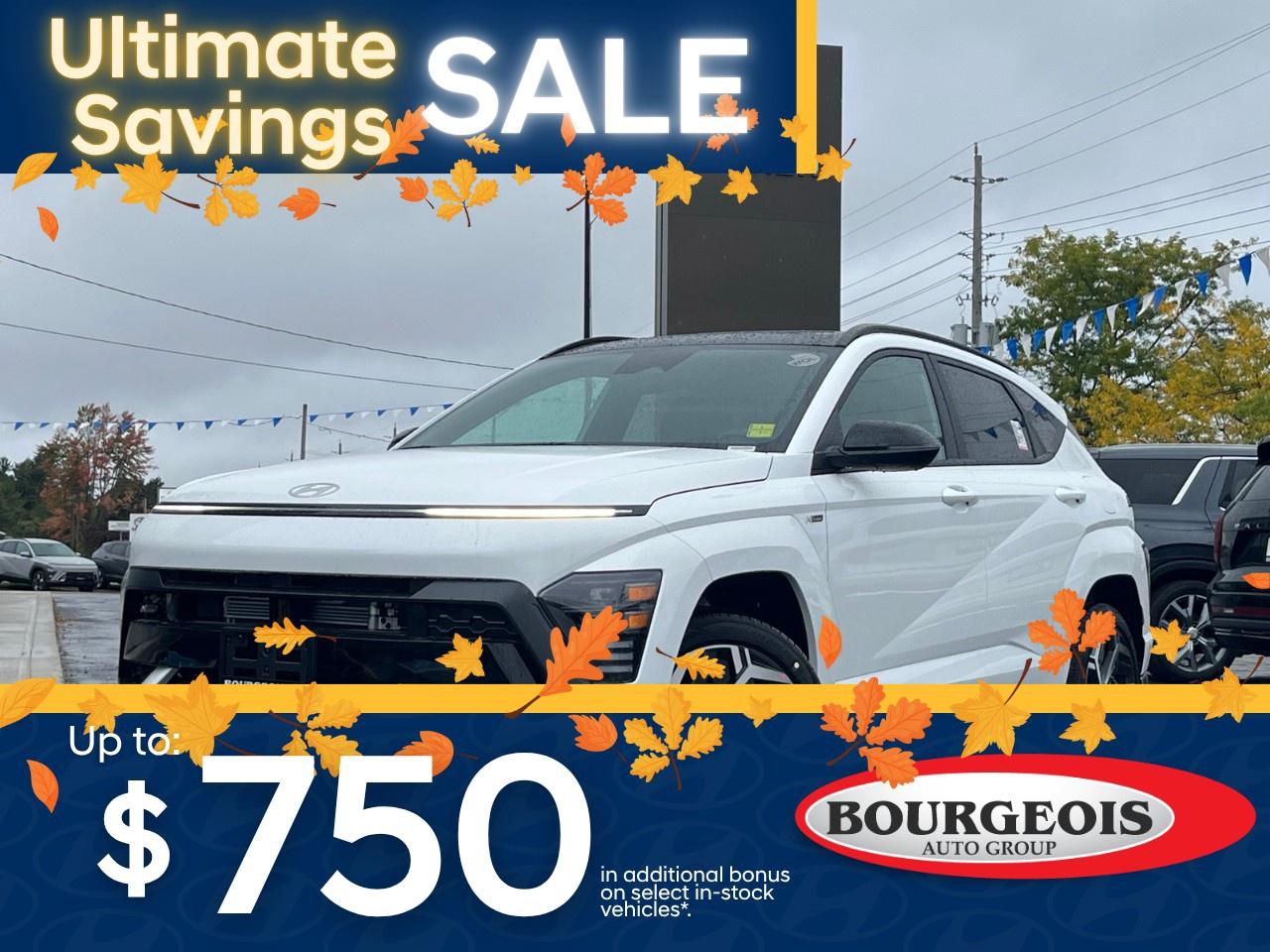 <p>Meet the new 2026 Hyundai Kona N Line, an impressive display of modern performance and aesthetics. In a striking white color, accentuated by alloy wheels, this SUV is designed for confidence and control with its AWD drivetrain and agile handling. Ideal for those who crave both comfort and style, the Kona N Line offers a seamless blend of performance powered by its 1.6L 4-cylinder engine and smooth automatic transmission.</p><p>Step inside to a sophisticated black interior, where luxury and practicality merge harmoniously. Experience the comfort of heated leather seats and a heated steering wheel for those chilly Canadian winters. The sunroof/moonroof ushers in natural light, accentuating the refined leather steering wheel and gear shifter. This vehicle promises a delightful experience for both driver and passengers.</p><p>Equipped with cutting-edge technology, the Kona N Line features a host of innovations including a backup camera, Bluetooth connection, adaptive cruise control, and smart device integration. Safety is paramount with options like lane assist and brake assist. The standard and advanced driver assistance offers peace of mind every time you get behind the wheel.</p><p>This SUV is perfect for drivers who demand performance without compromising on elegance and safety. If you're ready to embark on new adventures with the 2026 Hyundai Kona N Line, contact us today for more details or a test drive. Experience the new standard of driving excellence.</p> <p><strong>Why Choose the Bourgeois Auto Group?</strong></p><p>For 80 years, Bourgeois Auto Group has been delivering exceptional automotive experiences. Our factor trained teams work to ensure you receive the shopping experience you deserve; whether you're looking for a new or new-to-you vehicle.</p><p>Shop 24/7 with our online showroom and chat service, ensuring convenience every step of the way. No hidden fees, full disclosure, and every pre-owned vehicle comes with a Carfax® report for peace of mind.</p><p>We offer a wide selection of pre-owned vehicles, all competitively priced using real-time market data. Get the best deal on your purchase and trade-in with our free Live Market Analysis report.</p><p>Looking to sell your car? We buy any make or modelno purchase required. Our simple to use online trade valuation tool will provide you with a clear, transparent selling experience whether you buy our car or not.</p><p>Backed by hundreds dedicated employees across 4 convenient locations, were here to meet all your automotive needs. Visit us in Midland or Parry Sound and explore our inventory or schedule your next service today.</p> <p><strong>Financing Your Next Vehicle with Bourgeois Midland Hyundai:</strong></p><p>At Bourgeois Midland Hyundai, we make financing your next vehicle simple and stress-free! Our team works with trusted lenders to find flexible options tailored to your budget. Drive away with confidenceapply today!</p><p>Take advantage of our online pre-qualification tool, backed by Equifax and TD Bank to find the payment that works for you. Simply <a href=https://www.bourgeoishyundai.com/pre-qualify-for-financing/ rel=nofollow><strong>CLICK HERE</strong></a> to use our secure online credit tool with no impact to your credit. </p>