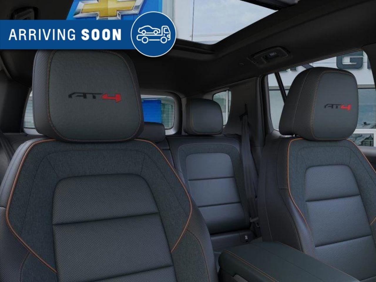 2026 GMC Terrain AT4 1.5L 4 CYL WITH REMOTE START/ENTRY, SUNROOF, HEATED/VENTILATED SEATS, HEATED STEERING WHEEL, ADAPTIVE CRUISE CONTROL, HD REAR VIEW CAMERA, APPLE CARPLAY AND ANDROID AUTO Photo