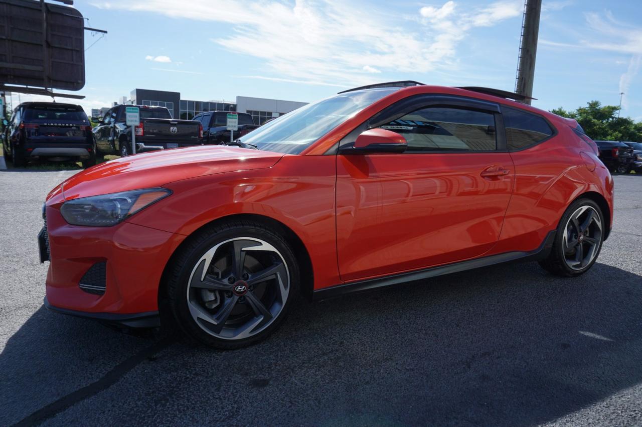 2019 Hyundai Veloster 1.6 TURBO R-SPEC 6 SPEED CERTIFIED *ACCIDENT FREE* CAMERA BLUETOOTH LEATHER HEATED SEATS PANO ROOF CRUISE ALLOYS - Photo #3
