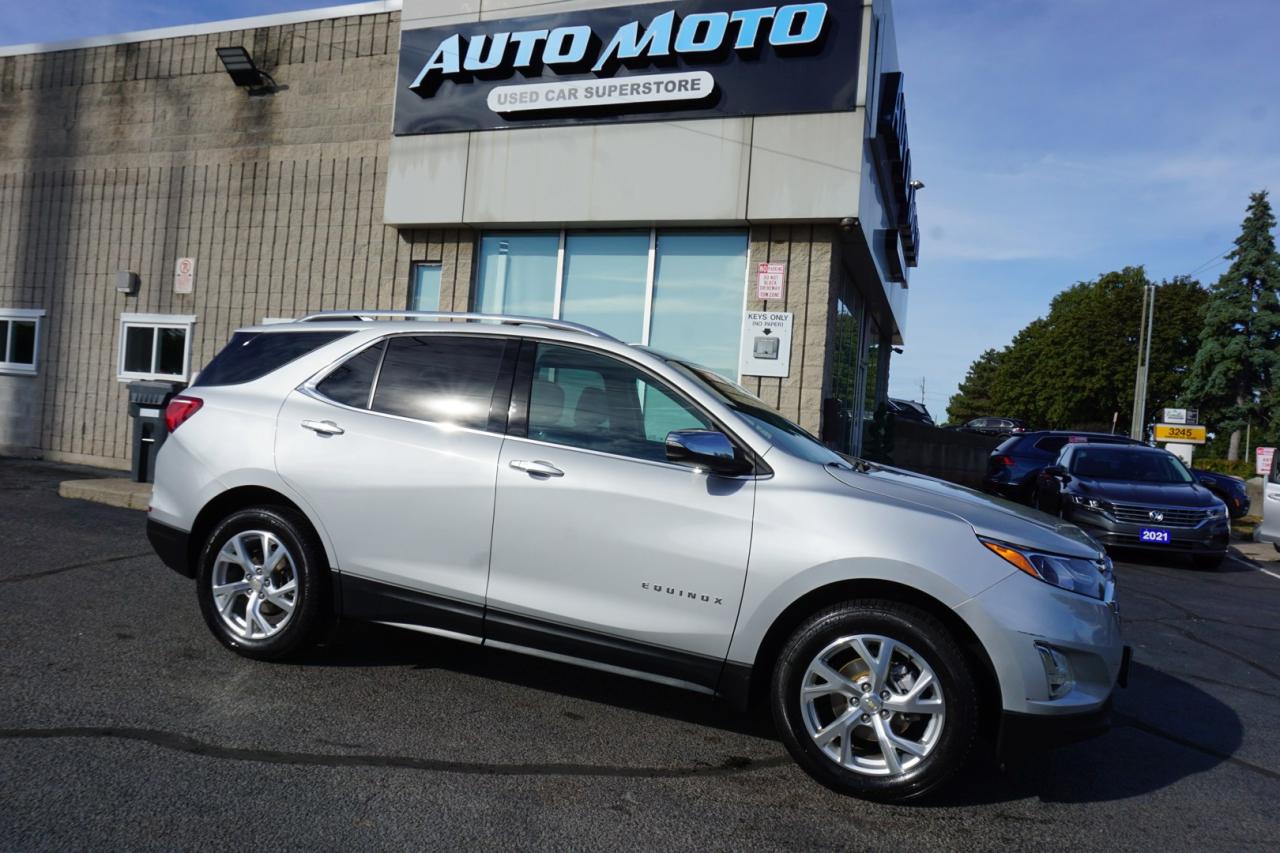Used 2021 Chevrolet Equinox PREMIER AWD CERTIFIED *ACCIDENT FREE* CAMERA BLUETOOTH LEATHER HEATED SEATS CRUISE ALLOYS for sale in Burlington, ON