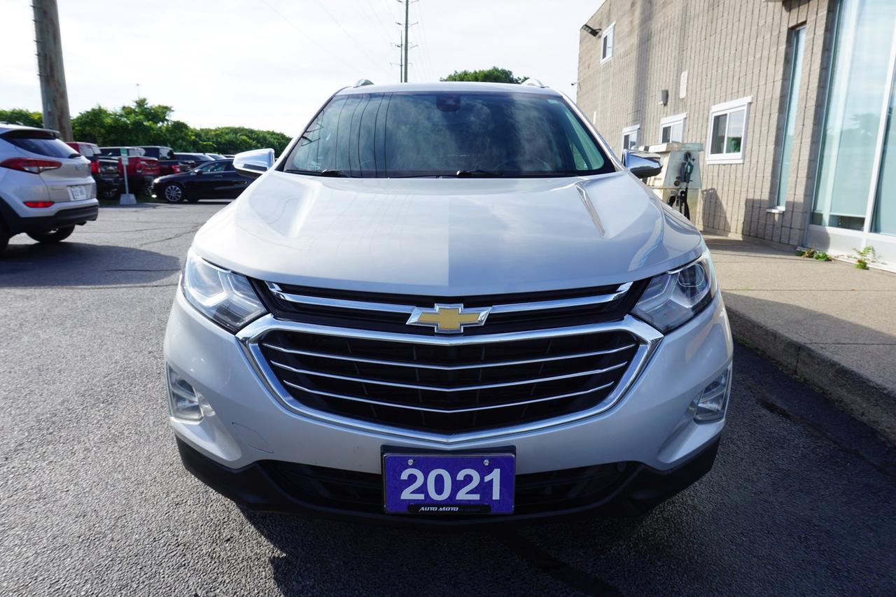2021 Chevrolet Equinox PREMIER AWD CERTIFIED *ACCIDENT FREE* CAMERA BLUETOOTH LEATHER HEATED SEATS CRUISE ALLOYS Photo