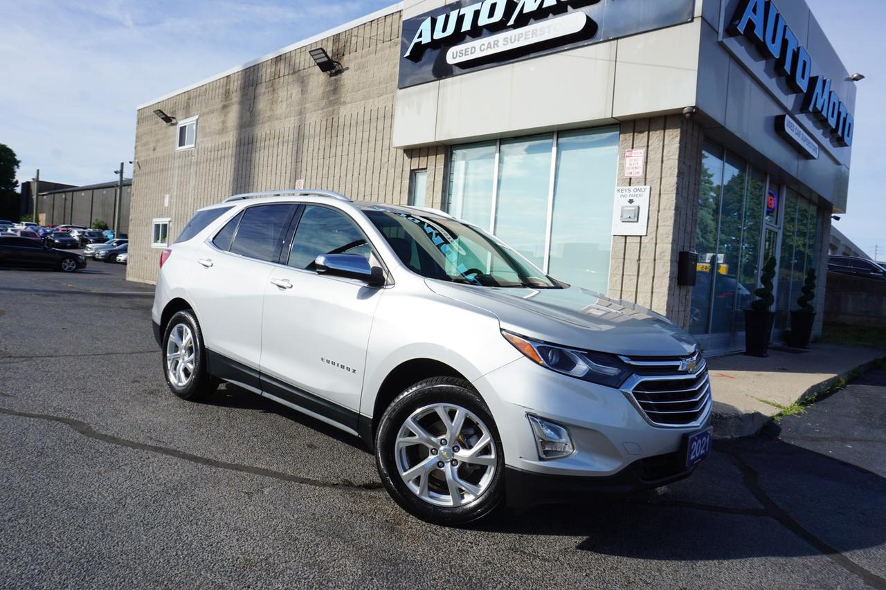 2021 Chevrolet Equinox PREMIER AWD CERTIFIED *ACCIDENT FREE* CAMERA BLUETOOTH LEATHER HEATED SEATS CRUISE ALLOYS Photo