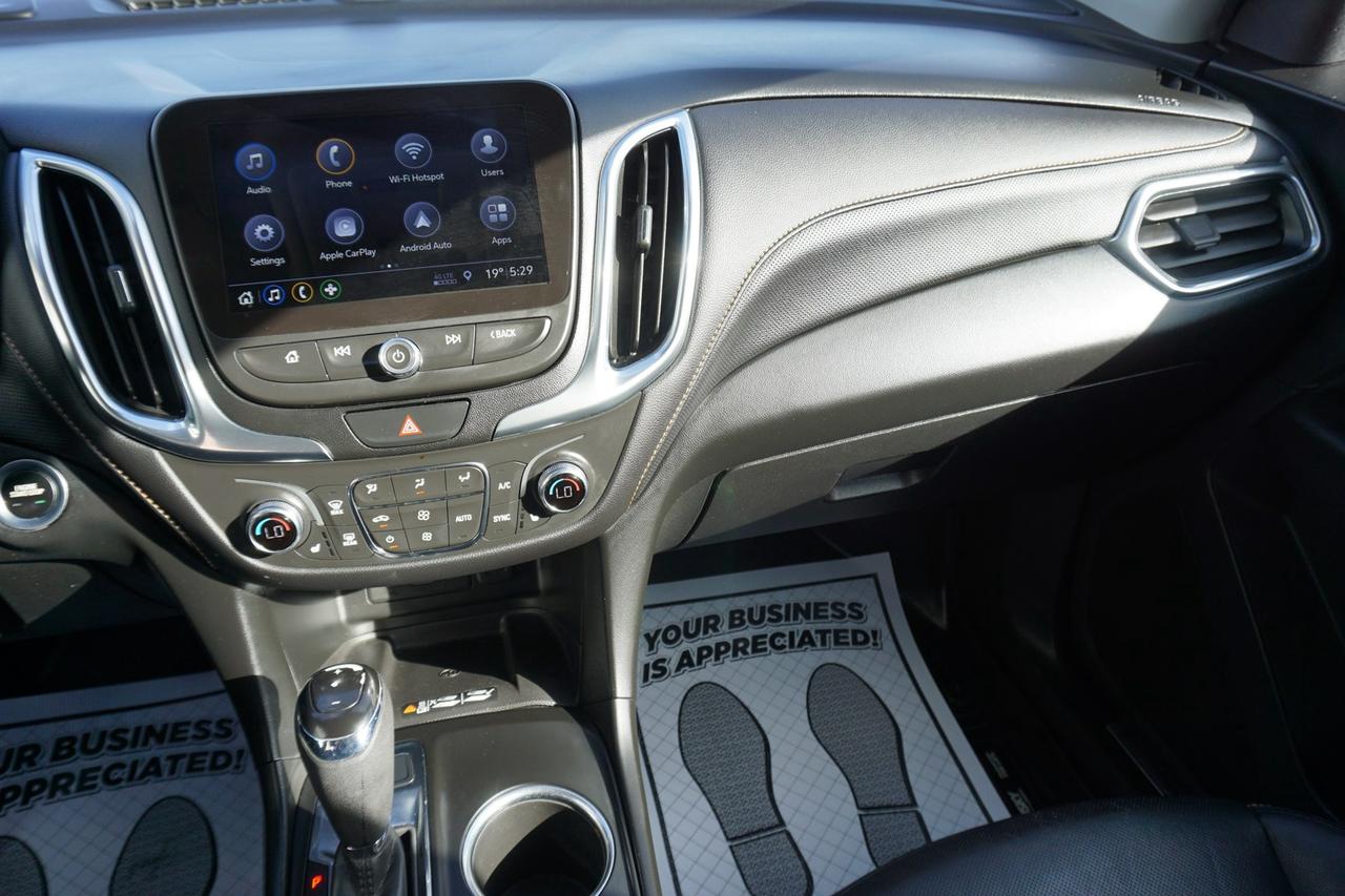 2021 Chevrolet Equinox PREMIER AWD CERTIFIED *ACCIDENT FREE* CAMERA BLUETOOTH LEATHER HEATED SEATS CRUISE ALLOYS Photo