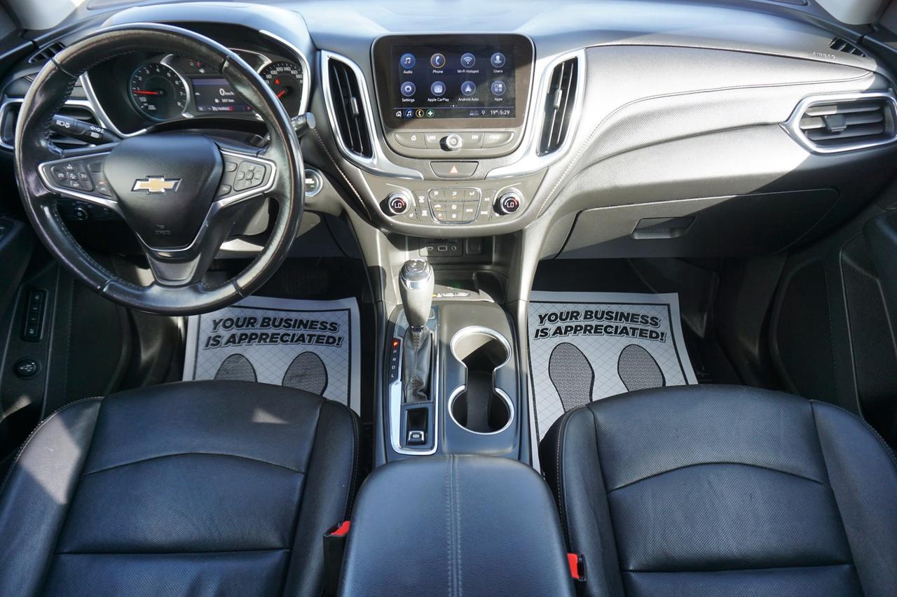 2021 Chevrolet Equinox PREMIER AWD CERTIFIED *ACCIDENT FREE* CAMERA BLUETOOTH LEATHER HEATED SEATS CRUISE ALLOYS Photo