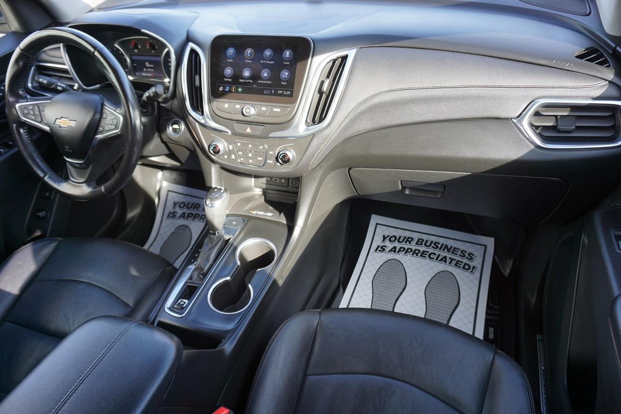 2021 Chevrolet Equinox PREMIER AWD CERTIFIED *ACCIDENT FREE* CAMERA BLUETOOTH LEATHER HEATED SEATS CRUISE ALLOYS Photo