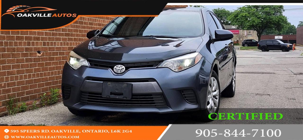 Used 2016 Toyota Corolla 4DR SDN AUTO CE for sale in Oakville, ON