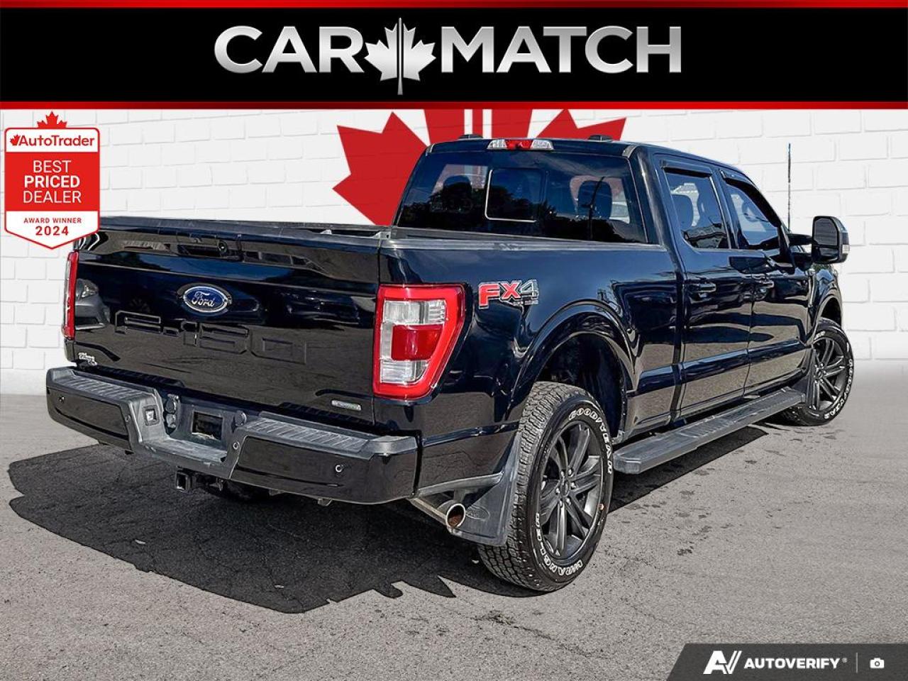2022 Ford F-150 LARIAT / LEATHER / PANO ROOF / NAV / 3.5 ECO - Photo #4