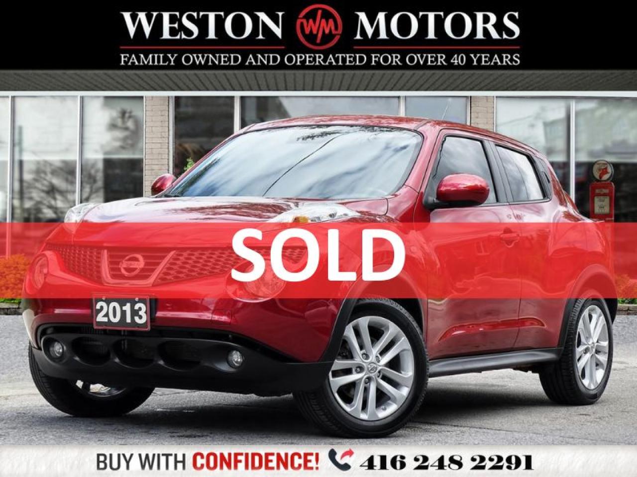 2013 Nissan Juke SL*AWD*NAVI*SUNROOF*LEATHER*REVCAM