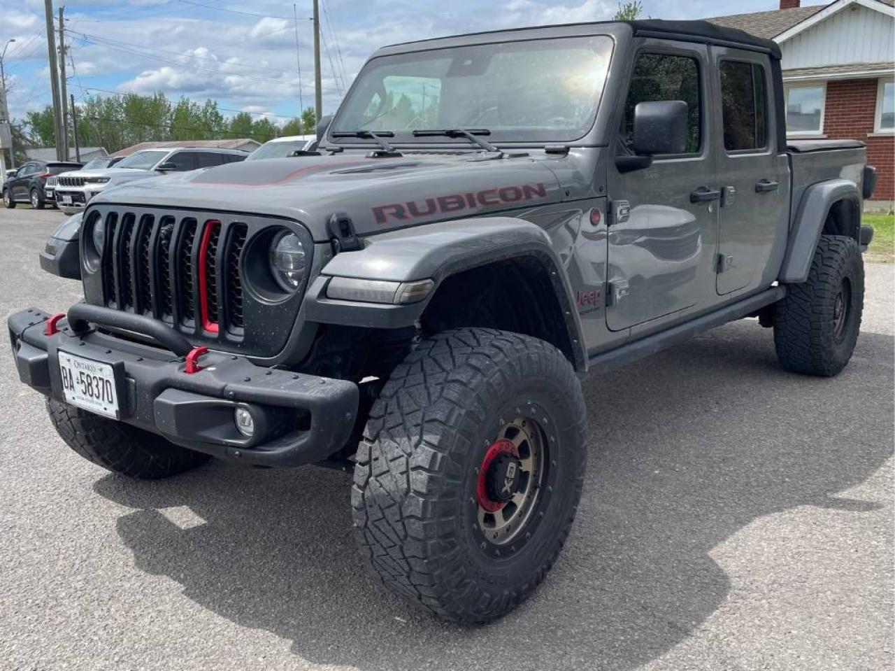 Used 2022 Jeep Gladiator Rubicon NAV! Leather! Steel Bumpers! for sale in Kemptville, ON
