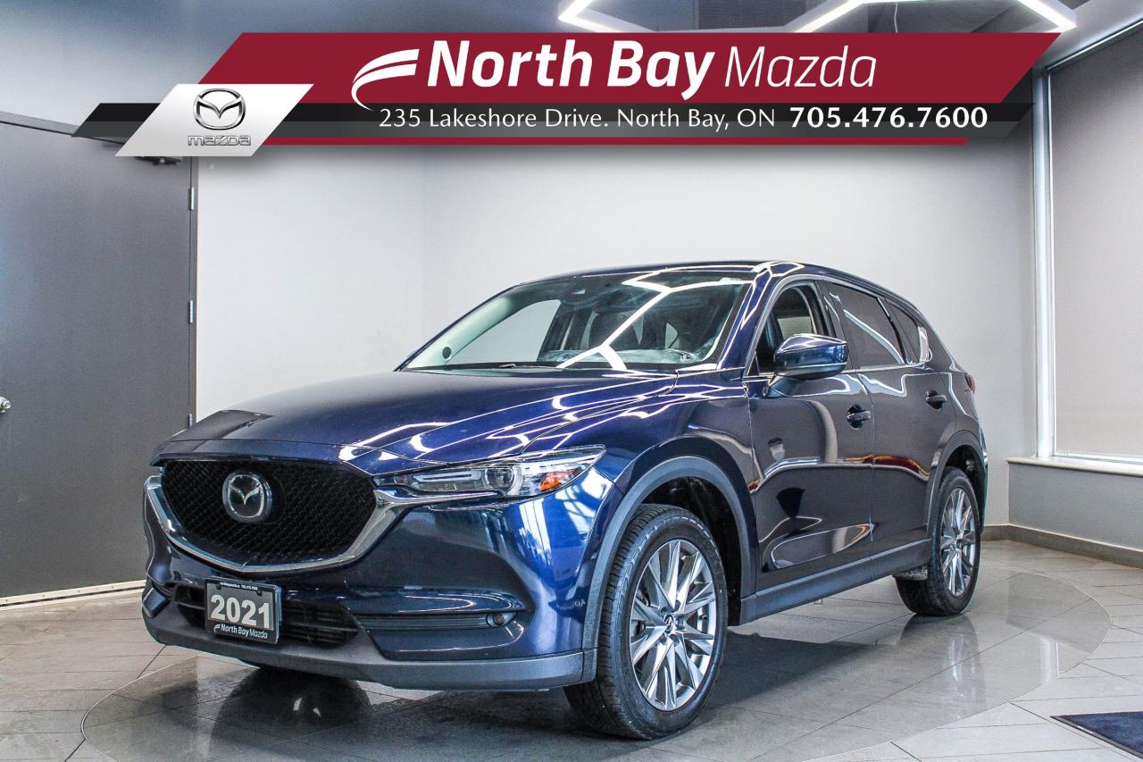 Used 2021 Mazda CX-5 GT w/Turbo HEATED/VENTILATED FRONT SEATS - HEATED STEERING WHEEL - BOSE AUDIO - NAVIGATION for sale in North Bay, ON