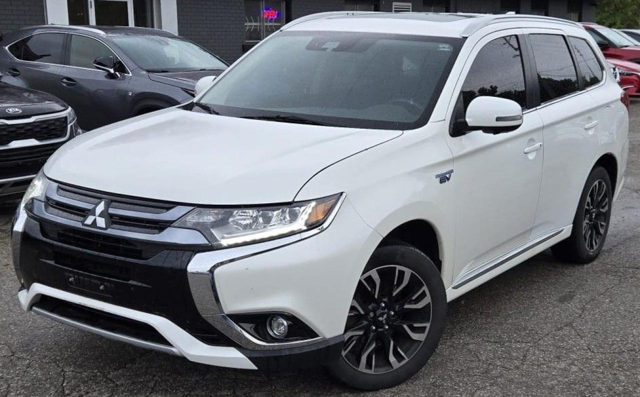 Used 2018 Mitsubishi Outlander PHEV SE / HYBRID / LEATHER / ROOF / 4WD / HEATED SEATS for sale in Cambridge, ON