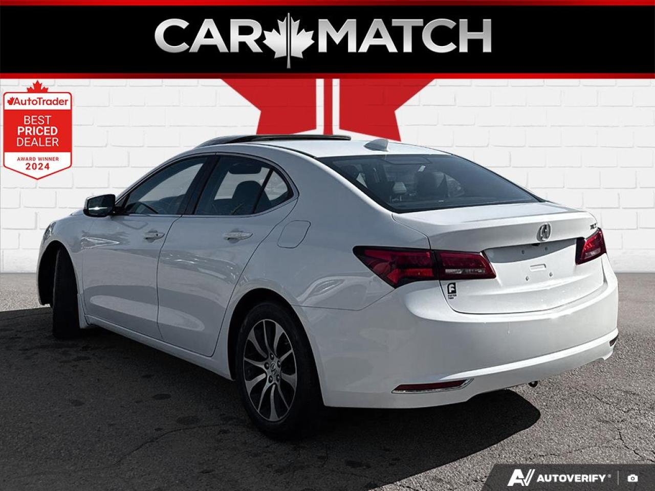 2017 Acura TLX TECH / LEATHER / ROOF / NAV / HTD SEATS / AUTO - Photo #3