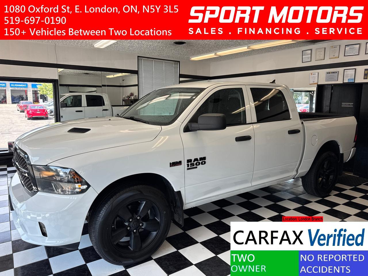2019 RAM 1500 Classic Express 4x4 Crew+New Tires+Brakes+CLEAN CARFAX Photo58