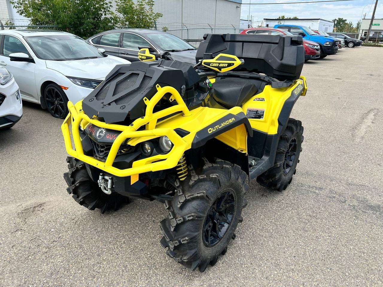 <p data-start=161 data-end=470>The 2019 Can-Am Outlander 850 X MR is built to conquer deep mud and rough terrain with rugged performance, mud-specific features, and dependable V-Twin power. Powered by a 78 HP Rotax 854cc V-Twin engine, this ATV delivers strong torque and responsive acceleration to muscle through the toughest conditions.</p><p data-start=161 data-end=470>&nbsp;</p><p data-start=472 data-end=845>Purpose-built for riders who demand mud-ready capability, the X MR edition includes a factory snorkel system for the engine and CVT, a relocated radiator for optimized cooling, and a CVT transmission tuned specifically for low-end grunt. With Visco-Lok QE front differential and selectable 2WD/4WD, it adapts instantly to keep traction in swampy or unpredictable terrain.</p><p data-start=472 data-end=845>&nbsp;</p><p data-start=847 data-end=1166>With 30&rdquo; Gorilla Axle Silverback tires on 14&rdquo; aluminum wheels and 13 inches of ground clearance, the Outlander X MR floats through mud and ruts with ease. Its arched double A-arms and Torsional Trailing Arm Independent (TTI) rear suspension deliver 9.2&rdquo; of front and 9.9&rdquo; of rear travel for smooth, confident control.</p><p data-start=847 data-end=1166>&nbsp;</p><p data-start=1168 data-end=1413>This 1-seater also comes equipped with a 3,000-lb winch, aggressive X MR styling, mud-ready floorboards, and a digital gauge display. Inside, you&rsquo;ll find rugged controls and durable finishes built to withstand the harshest riding environments.</p><p data-start=151 data-end=474>&nbsp;</p><p data-start=1415 data-end=1508 data-is-last-node= data-is-only-node=>Call or message us today to learn more about financing, trade-ins, or delivery across Canada.</p>