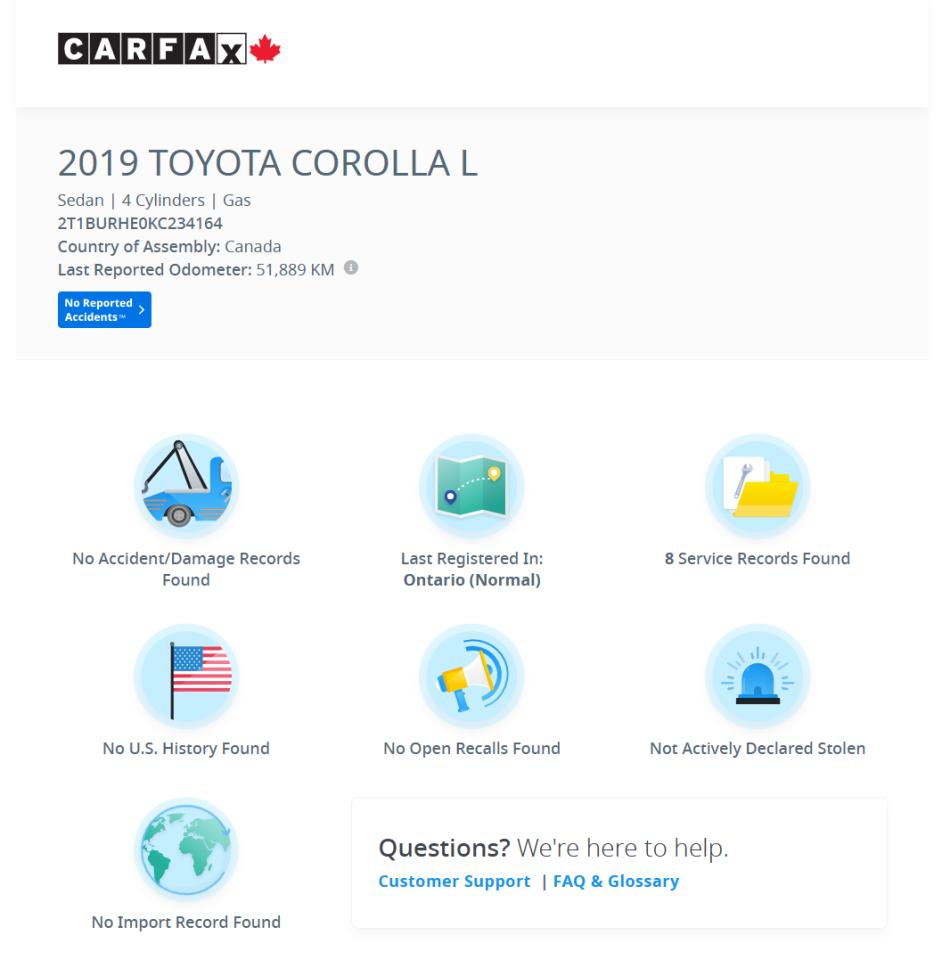 2019 Toyota Corolla LE+Adaptive Cruise+Camera+CLEAN CARFAX Photo5